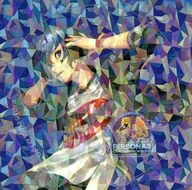 Main Character Hologram Circular Sticker "PS4/PS Vita Soft PERSONA 3 Dancing Moon Night" HMV Purchase benefits