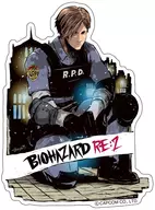 Resident Evil RE : 2 Leon LABEL sticker "CAPCOM×B SIDE"
