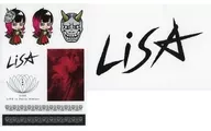LISa貼紙SET～紅蓮華Ver.～"LiVE is Smile Always～紅蓮華～"