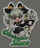 アンチョビ BOCOガールワッペンシール 「ガールズ＆パンツァー 最終章 キャラポップストア」 大洗あんこう祭りグッズ