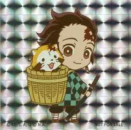 Tanjirō Kamado & Rascal original sticker "Kimetsu no Yaiba x Rascal" animate goods Purchase benefits