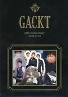 GACKT 47 th Birthday MEMORIAL FLAKE SEAL～历代艺术家照片ver.～"GACKT 20 th ANNIVERSARY"