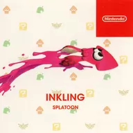 Cuttlefish (pink) sticker "Splatoon (Splaton)" Nintendo Tokyo Check-in special