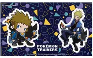 デンジ&倫琴貓贴纸Pokemon Trainers口袋妖怪中心限定