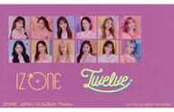 IZ*ONE IC卡贴纸(图案G)"CDTwelve>IZ*ONE JAPAN OFFICIAL SHOP购入特典