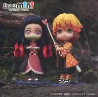 Nemako and Zenitsu limited pair sticker "Figuarts mini Demon Slayer: Kimetsu no Yaiba series" W gift campaign target product Purchase benefits