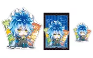 Idia Shroud "Disney: Twisted-Wonderland Trading Sticker Set (3 Sheets) Character Peco"