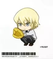 Mitsushu Okumura Special Sticker "Ace of Diamond act2 Kawacell KUJI" E Prize