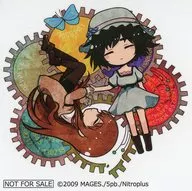Kirisu Makise & Mayuri Shiina Sticker "Hiko Demarquía STEINS;GATE - シュタインズゲート -" Purchase benefits th Week