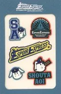 Shouta Aoi Synthetic Leather Sticker "A ☆ happy lab. Party 2021 『 Espoir Express 』"