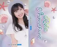 島倉りか(BEYOOOOONDS) コレクションステッカー2枚セット 「モバガチャ Hello! Project オフィシャル オンラインガチャ 2021 Summer ～seashell ver.～」 ノーマル景品