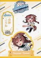 Koyone 戌神 (Fukuoka Soft Bank Hawks) "Virtual YouTuber Hololive x Pacific League 6 Baseball Team Sticker Sheet"