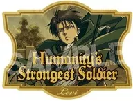 7. Travel sticker "Attack on Titan" for the strongest soldier of mankind