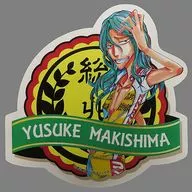 Yusuke Makijima Die Cut Sticker "YOWAMUSHI PEDAL" Akita Bookstore Store Limited