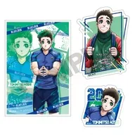 Shikō Seiji "Blue Rock Trading Sticker (3 paquetes)"