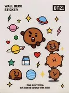 Etiqueta Shooky Wall Deco "BT21"