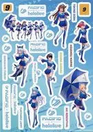 Collected seal sheets Vol. 1 "PASIC RACING TEAM× HOLOLIVE"
