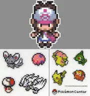 女の子＆ポケモン(ゲームドット) シールセット 「ポケットモンスター」 ポケモンセンター限定
