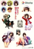 集合 クリアシール 「冴えない彼女の育て方」 ドラゴンマガジン 2017年5月号 付録