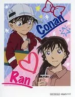 Conan Edogawa & Ran Mori sticker "Detective Conan 2022 SPRING Fair" early reservation campaign item