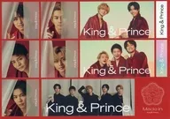 King&Prince A6贴纸购入特典