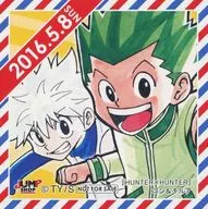 ゴン＆キルア(2016/05/08) 366日ステッカー 「HUNTER×HUNTER」 ジャンプショップ限定 配布品