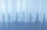 [單品]BTS(防彈少年團)藝術家照片貼紙(藍色)"2022 BTS EXHIBITION:Proof in TOKYO>Lucky Draw隨附品