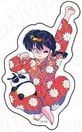 Ranma a rice-planting girl Die Cut Sticker PALE TONE series "Ranma 1/2"