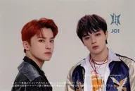 Kawanishi Takujitsu & 鶴房 Shioon (JO1) IC card sticker "CD MIDNIGHT SUN" TSUTAYA 3 configuration set Purchase benefits