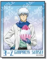 A. Gintoki Sakata (marco azul) "Gintama Photo Style Metal Sticker Collection"