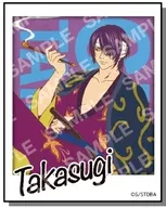 B. Shinsuke Takasugi (marco blanco) "Gintama Photo Style Metal Sticker Collection"