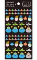 2. Slime design decoration sticker "DRAGON QUEST stationary store"