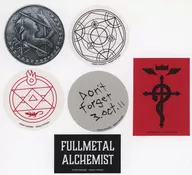 Sticker Set (6-Type Set) "Film Fullmetal Alchemist Finale Avenger Scar / The Last Perfection" Theater Goods