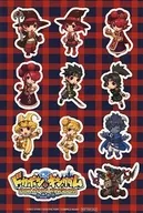 集合(レッド) マルチステッカーシール 「Switchソフト ドカポンキングダム コネクト」 上新電機購入特典