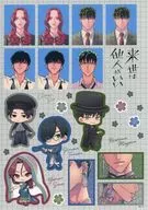 集合 ステッカーシート 「来世は他人がいい」 AnimeJapan 2023グッズ