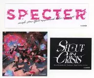 星街寿司"Shout in Crisis"Sticker Set(标签3张SET)"虚拟YouTuber Holo Live星街寿司2 nd Solo Live"Shout in Crisis">对象购入特典