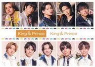 King & Prince A6 Sticker Sheet "CDMr. 5 Dear Tiara Edition (Fan Club Limited Edition)" Purchase benefits