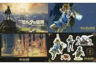 Conjunto de pegatinas originales (4 tipos) "Switch Soft The Legend of Zelda Breath of the Wild" Amazon. co. jp Purchase benefits