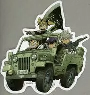 Gathered Die Cut Sticker "Monster No. 8" Jump NEXT11FES Goods