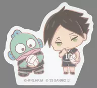 角名倫太郎＆ハンギョドン ステッカー 「ハイキュー!!×サンリオキャラクターズ POP UP コーナー in TSUTAYA」 TOHO animation STORE限定