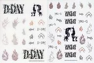 Agust D (Sugar) Sticker & Tattoo Sticker Set "Agust D TOUR D-DAY" BTS JAPAN OFFICIAL FANCLUB LIMITED