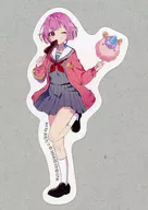 鳳えむ 神山高校文化祭描き下ろしイラスト ステッカー 「プロジェクトセカイ カラフルステージ! feat. 初音ミク 神山高校文化祭」