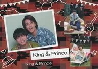 King & Prince A6 Sticker Sheet "CD Peace Dear Tiara Edition (Fan Club Limited Edition)" Purchase benefits