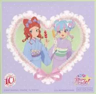 Ako Sotome & Kirara Hanazono Special Sticker Purchase & Reservation Special Bonus for "Aikatsu!! Series 10th Animate Fair"