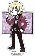 牙琉響也線條藝術CAPCOM×B-SIDE LABEL貼紙
