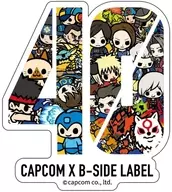CAPCOM40th sticker "CAPCOM×B-SIDE LABEL"