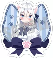 Undie Cut Sticker - "Let a cute cat get carried away ~ Cat ASMR started ~"