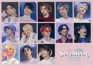 SEVENEEN B5 Free Cut Sticker Sheet "DVD SEVENEEN 2022 JAPAN FANMEETING" HANABI "Weverse Shop JAPAN Purchase benefits