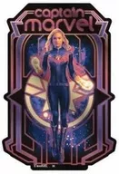 Captain Marvel Metallic Sticker "Maverz"