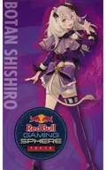 獅白 Botânica autocolante "Virtual YouTuber Hololive ×Red Bull (Red Bull) 24 Can Case"